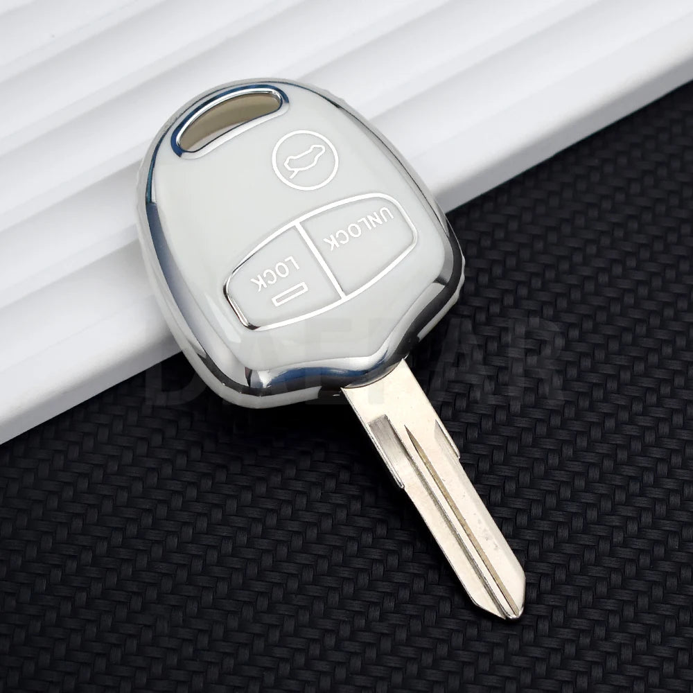 2/3 Button Key Case for Mitsubishi Lancer EX Evolution Grandis Outlander Triton Pajero ASX Car Remote Key Shell