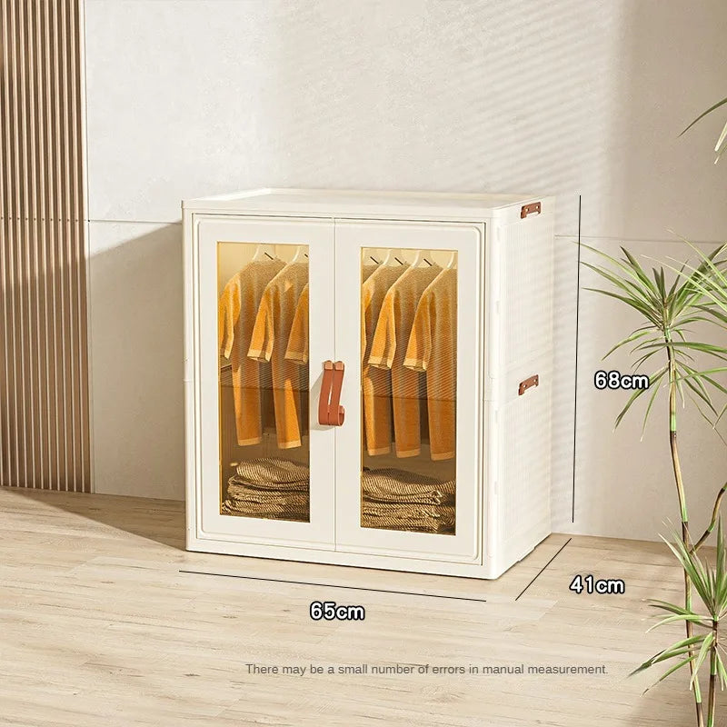 Household Floor Standing Baby Toys Clothes Hanging Clothes Locker Cabinet Large capacity Living Room Children's Wardrobe