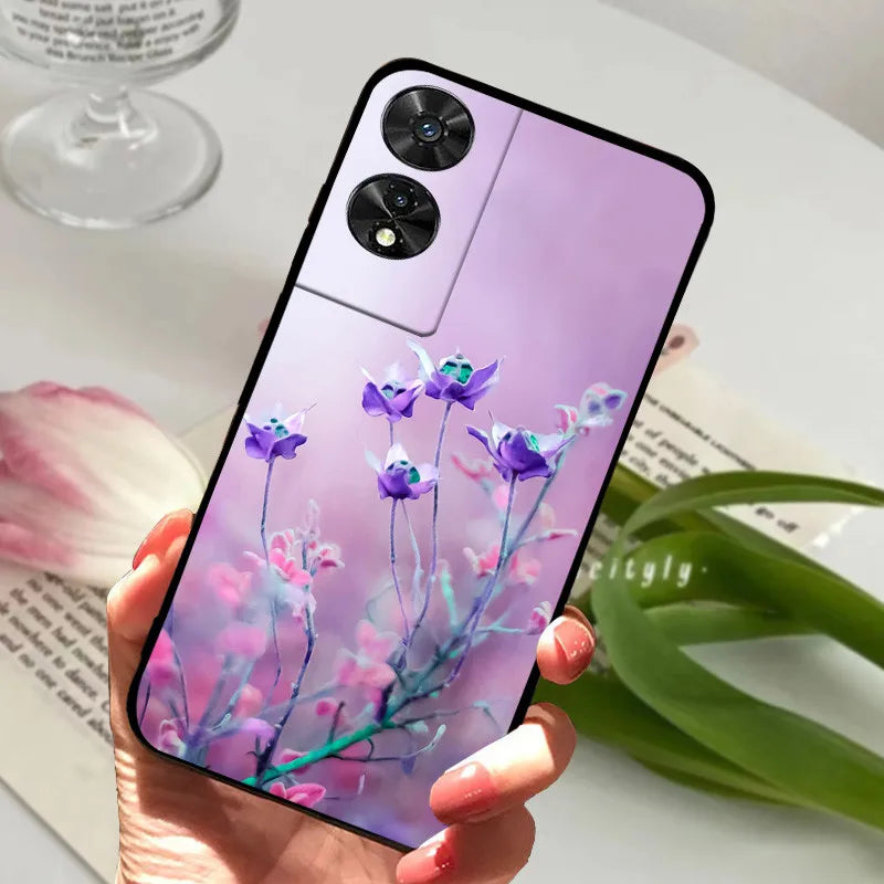 For TCL 505 Case TCL 50 SE / 50 5G Silicone Shockproof Soft Phone Cover for TCL 505 Case Funda Cute TPU Coque Protective Shell