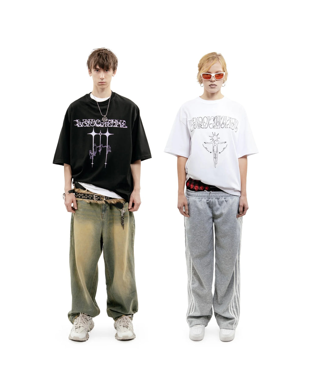 Harajuku Oversized Streetwear Men's Tshirt Growing Up Graphic Print Y2k Short Sleeve Top Tee Hip Hop Korean Cotton Goth Clothing