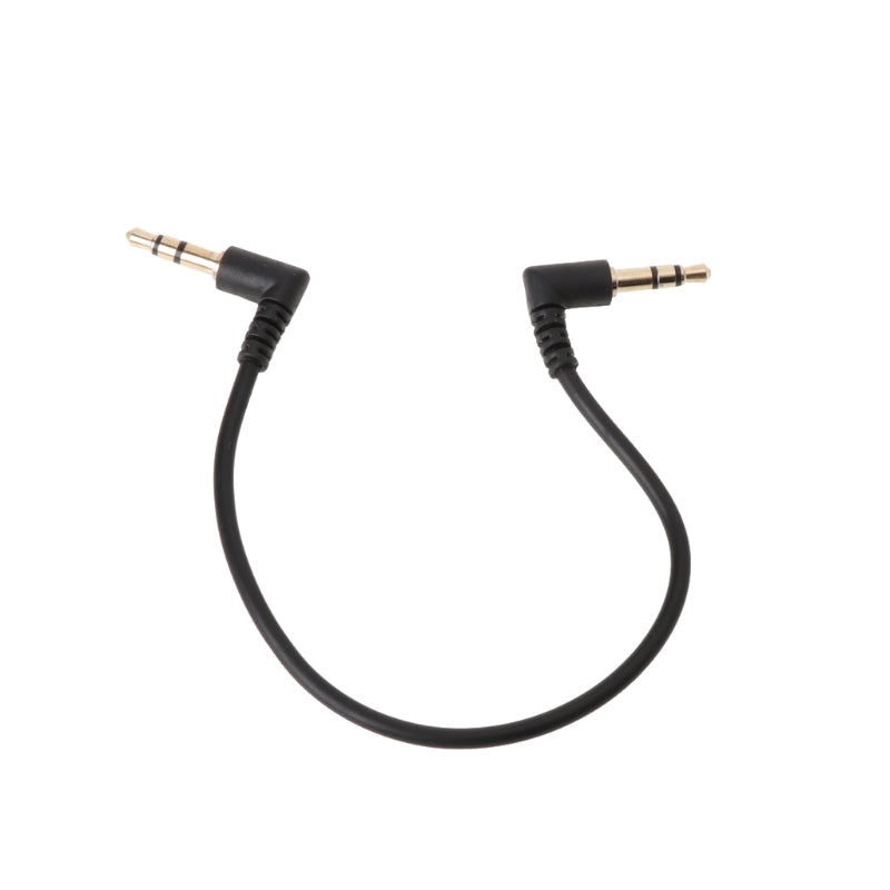 2022 New 90 Degree Right Angled 3.5mm Male To Male Stereo Cable For Car AUX