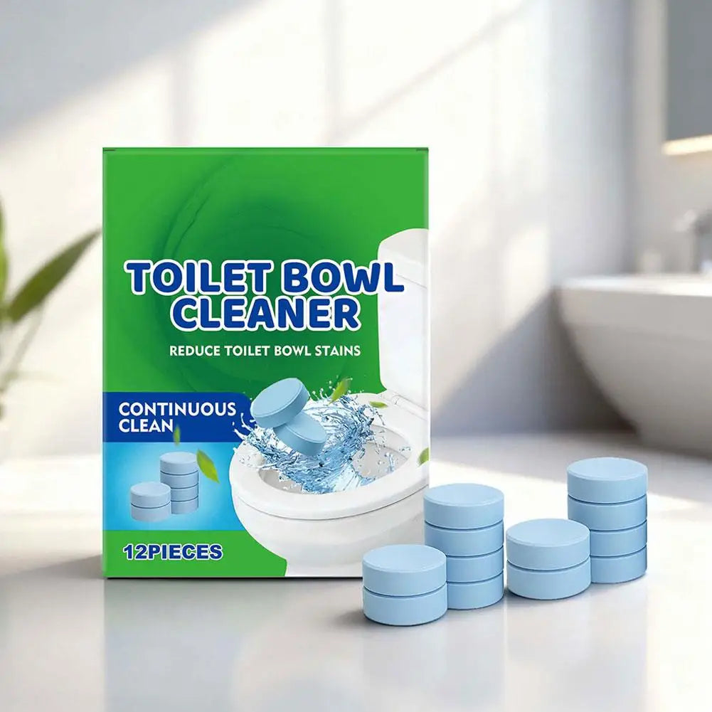 Toilet Cleaning Tablets Continuous Cleaning Reduces Toilet Stains Easy To Use Compact Portable And Convenient
