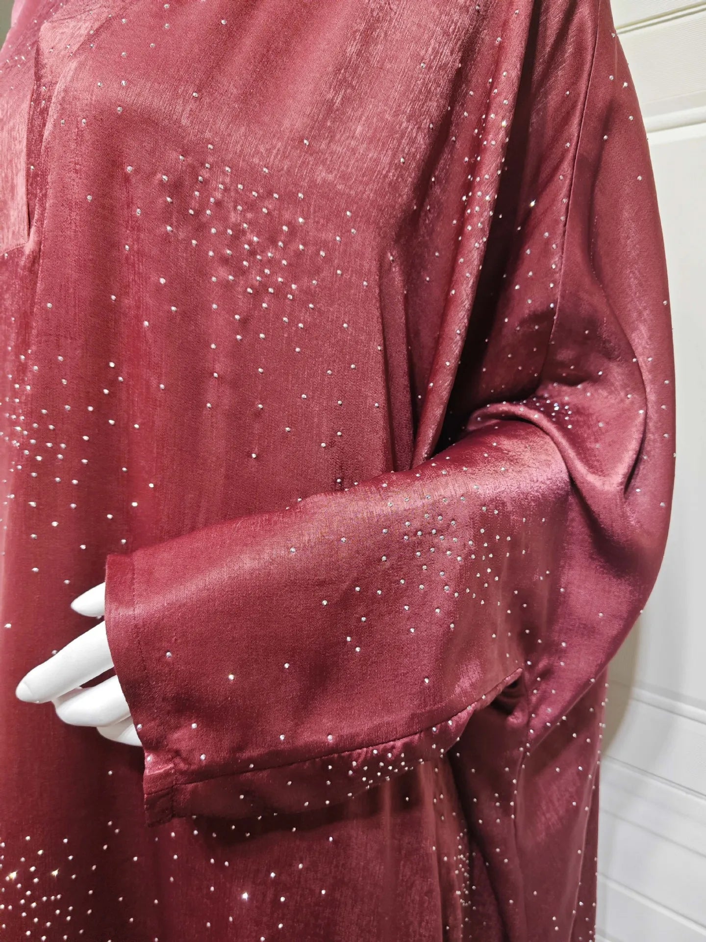 Eid Muslim Abaya Women Diamond Dress Party Night Ramadan Arab Dubai Dresses Kaftan Vestidos Largos Long Robe Jalabiya 2025