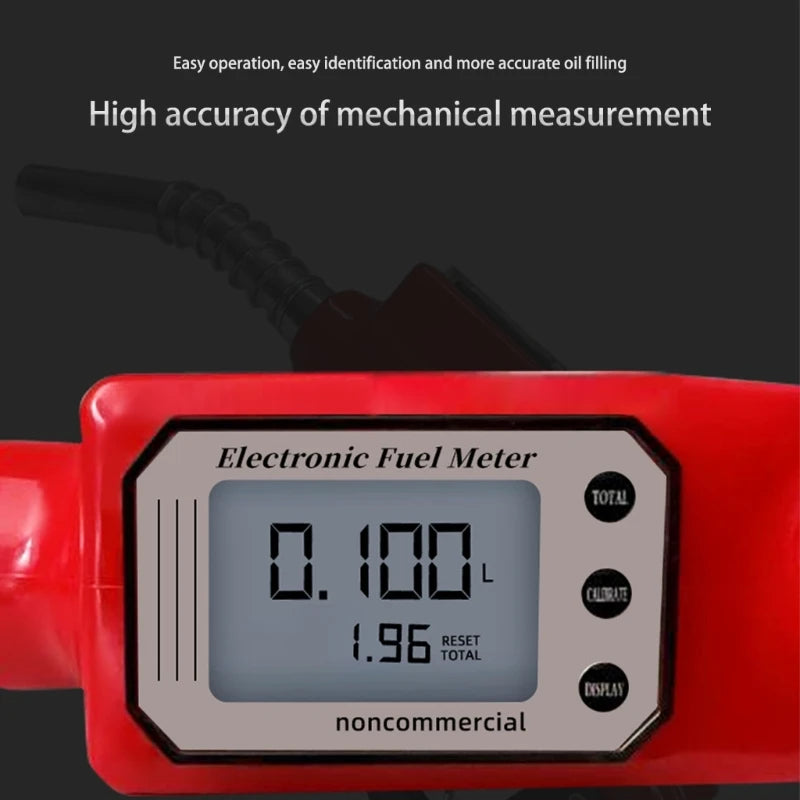 Digital Fuels Guns Nozzles Fuels Oil Gasolines Guns Nozzle with Digital Flows Meter Fuelings Nozzles for fuels Dropshipping