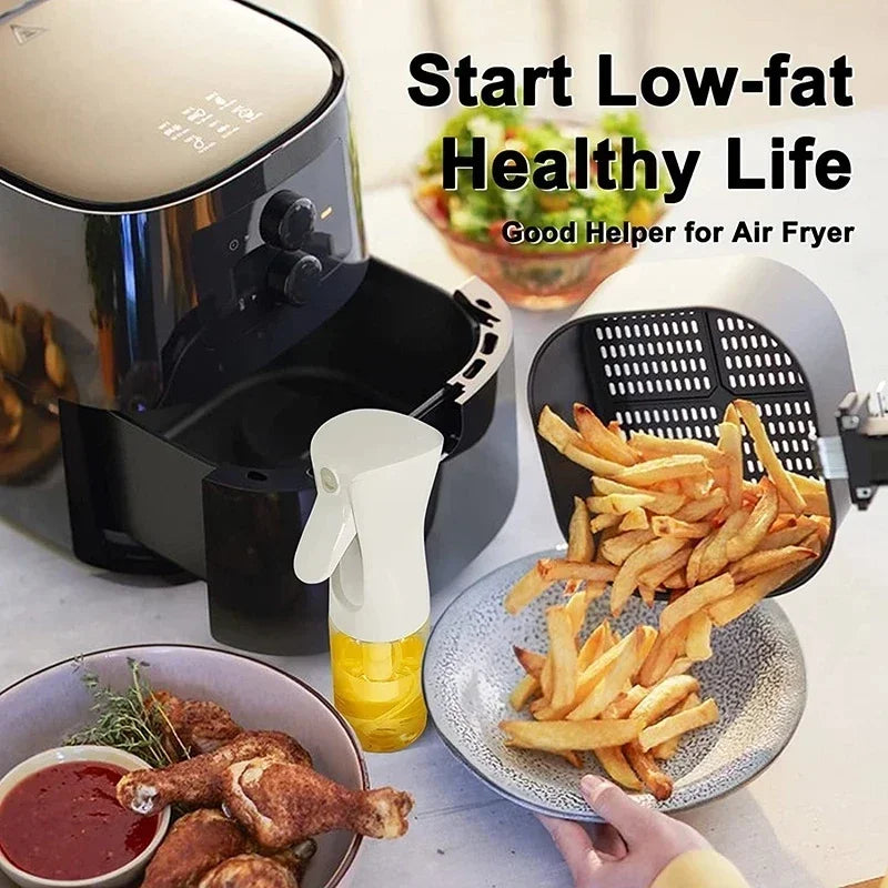 200/300/500ML Pneumatic Spray Bottle Fitness Barbecue Spray Oil Dispenser Kitchen Oil Spray Bottle Cooking Olive Oil Sprayer
