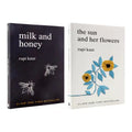 Rupi Kaur 2 Books Set: Milk and Honey & The Sun and Her Flowers | Bestselling English Poetry Collection