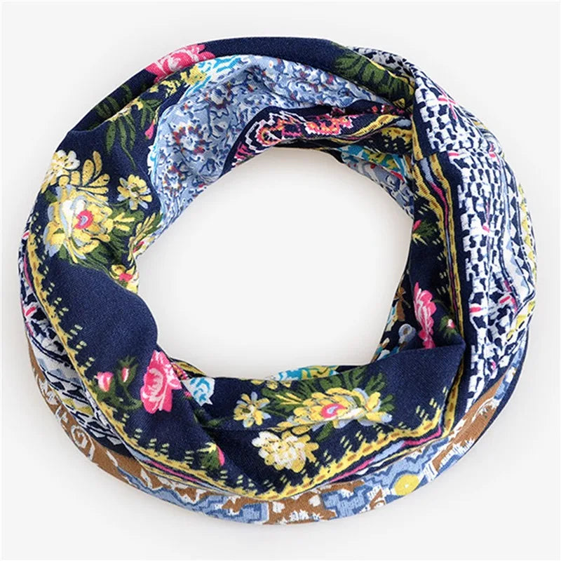 Autumn Unisex Women Hat Scarves Winter Dual-use Vintage Hats For Women Scarf Face Mask