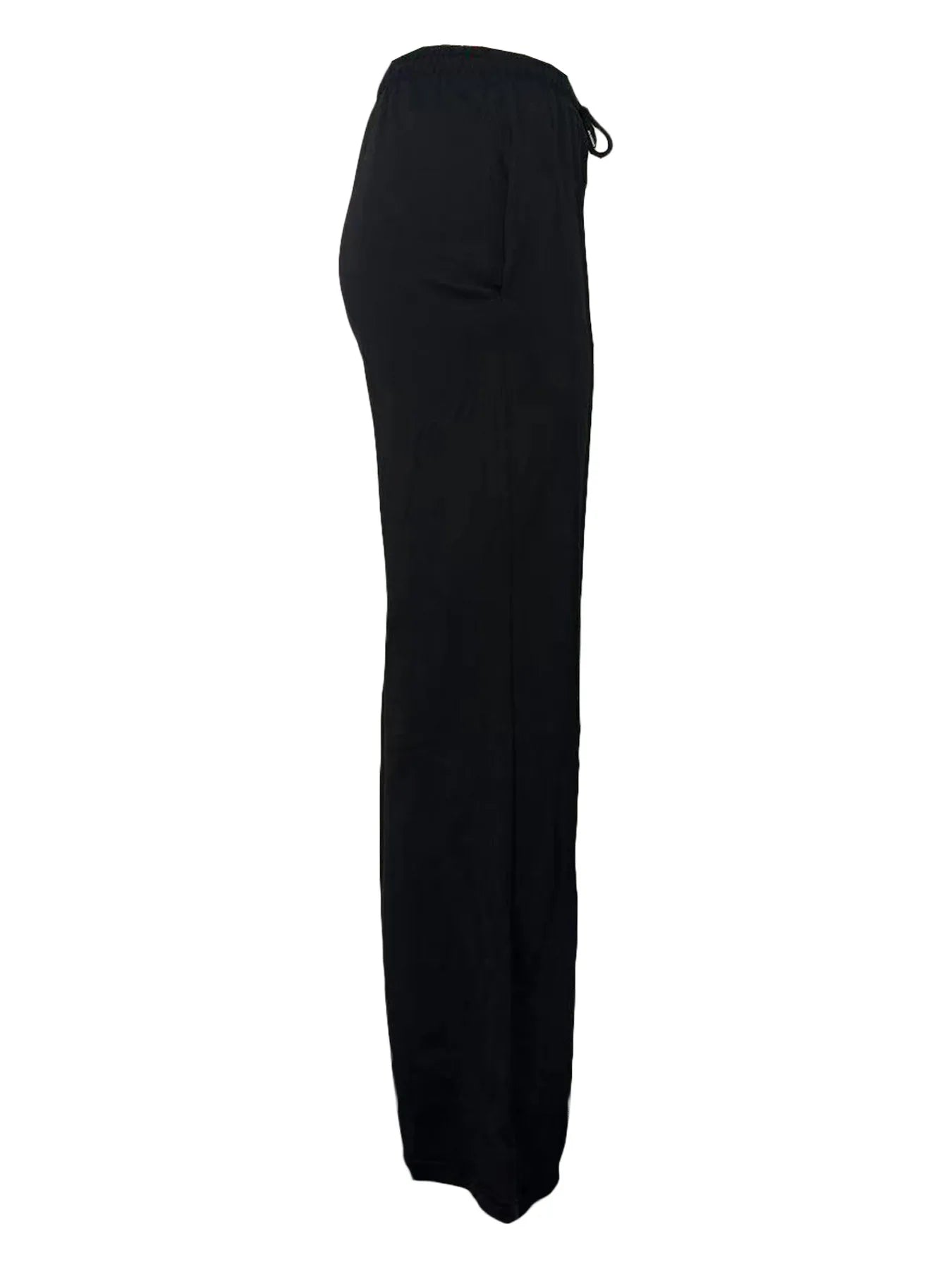 Women Pants Lace Up Ankle Length Loose Pants High Waist Zipper Capris Tracksuit Elegant Party Y2k Mom Pockets Streetwear Casual