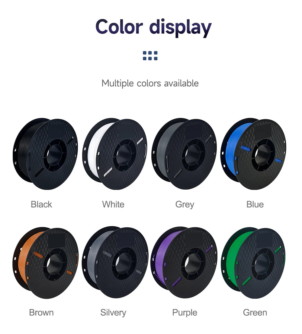 5kg/set PLA/PETG/TPU Filament 1.75MM 3d Printer Filament Materials 100% No Bubble Plastic Printing Materials for 3d Pen