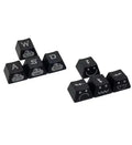 New Cute Emo Keycap Set WASD Arrow Broadside Lighting Key Cap for Mechanical Keyboard Compatible with MX Switch keyboard keycaps