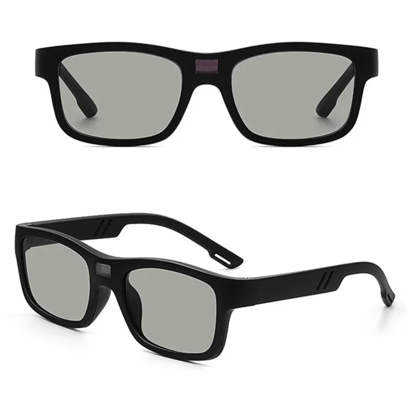 ZHIYI Brand Chameleon Glasses 0.1 Seconds LCD Computer Chip Control Photochromic Polarized Lens Driving Sunglasses for Men