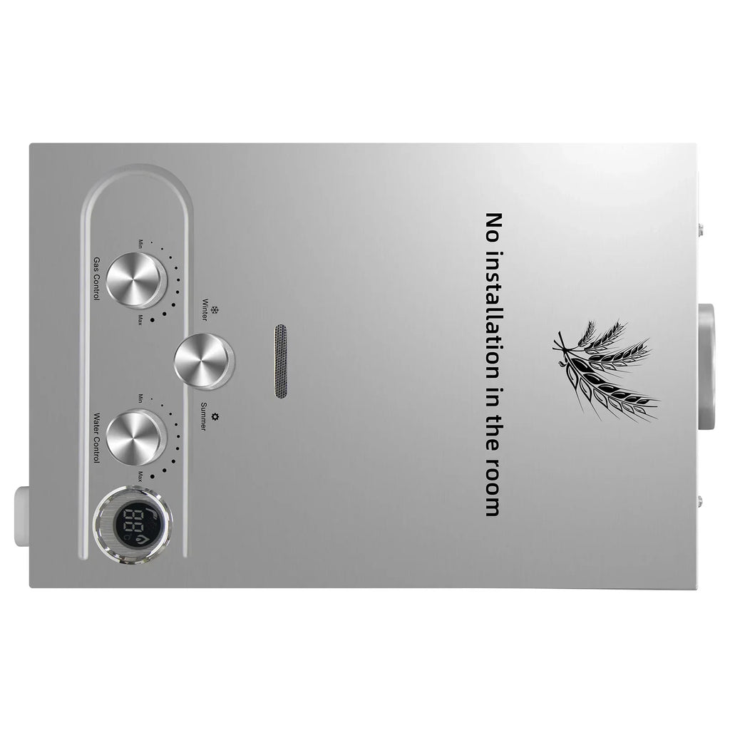 Sihao LPG Water Heater 6L 8L 10L 12L 16L 18L LPG Portable Instant Liquefied Petroleum Gas Water Heater Tankless Boiler Kit
