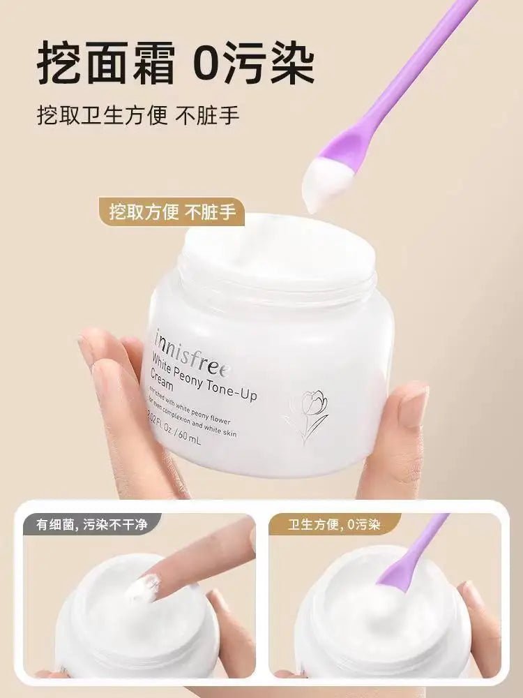 1/3pcs Double-Head Cosmetic Spatula Lengthened Silicone Scraper Jam Deep Bottle Scraper Mini Spatula Set Makeup Beauty Tool Kit
