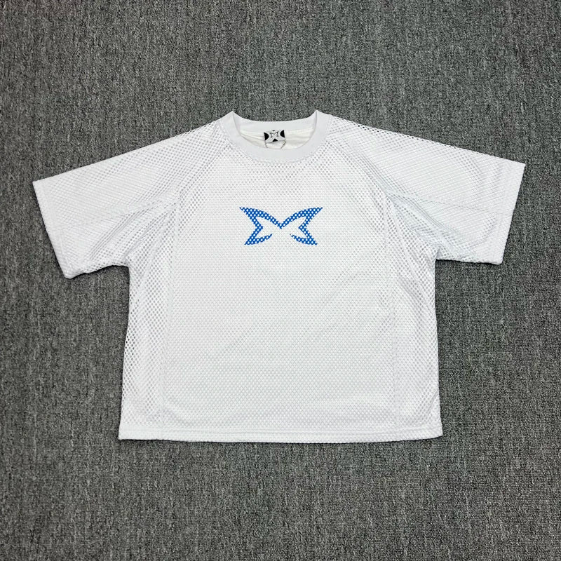 American High Street Trend Mertra T-shirt High-quality Cotton Casual Short-sleeved Top