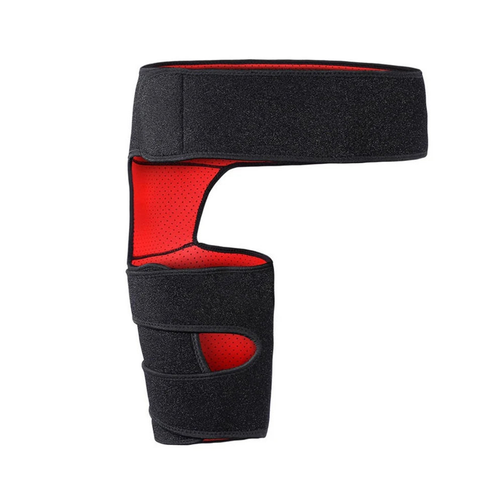 Adjustable Hip Groin Stabilizer and Hip Brace for Sciatica Pain Relief,Thigh Compression Support Wrap Sleeve for Hip Joint Pain