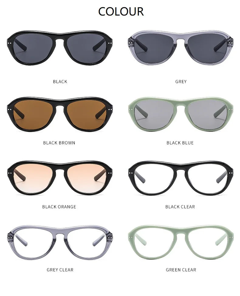 New Fashion Glasses Women Men Sunglasses Unisex Anti Blue Light Blocking Glasses Optical Computer Glasses Frame