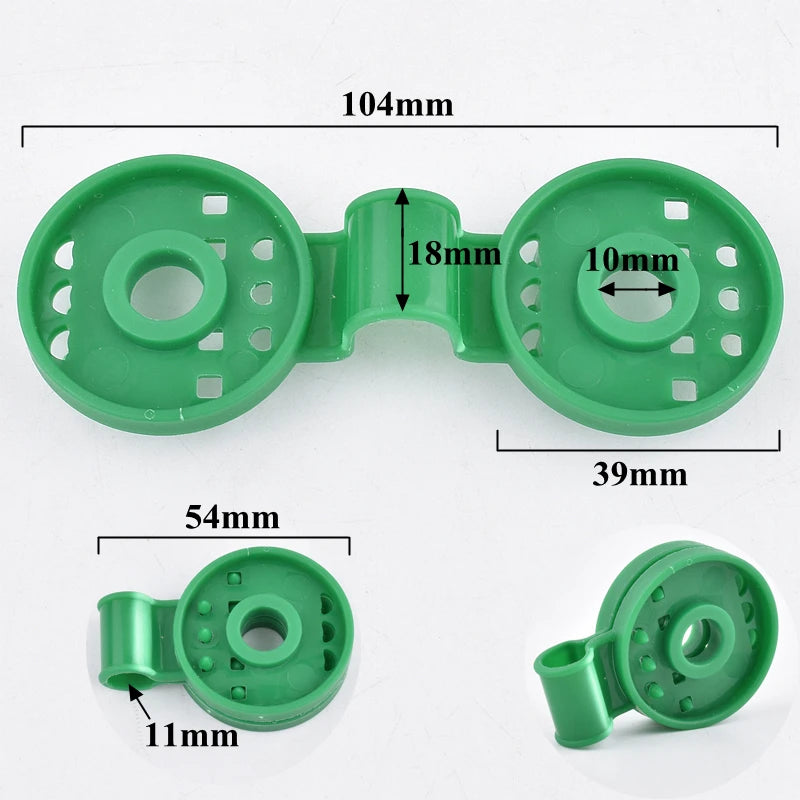 1~100pcs Plastic Sun Shading Net Clip Home Fence Installation Hook Greenhouse Sunshade Net Clamp Outdoor Tent Hang Expand Tool