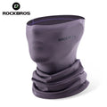 ROCKBROS Winter Warm Cycling Face Mask Windproof Thermal Fleece Bike Headband Scarf Men Women Breathable Cycling Neck Gaiter