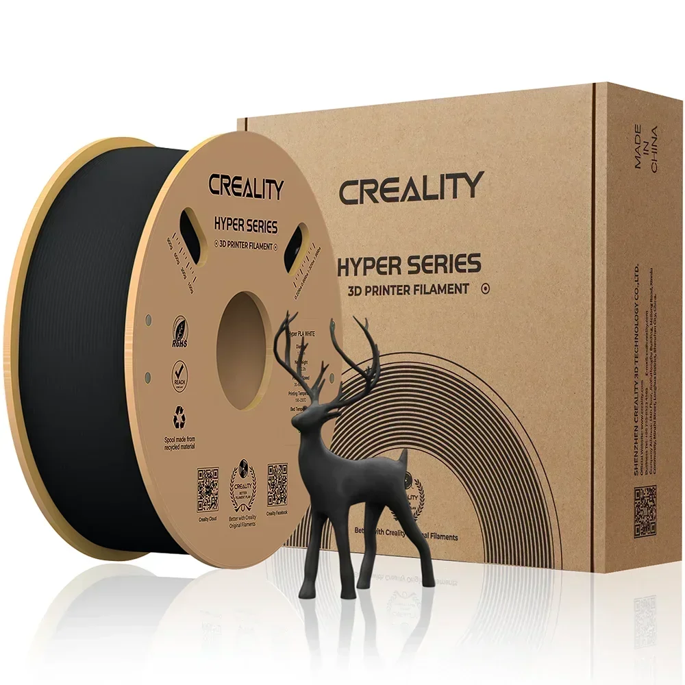 Creality Hyper PLA Filament 1KG High Precision Faster Cooling Better Fluidity Non-toxic Moisture Resistance For FDM 3D Printer