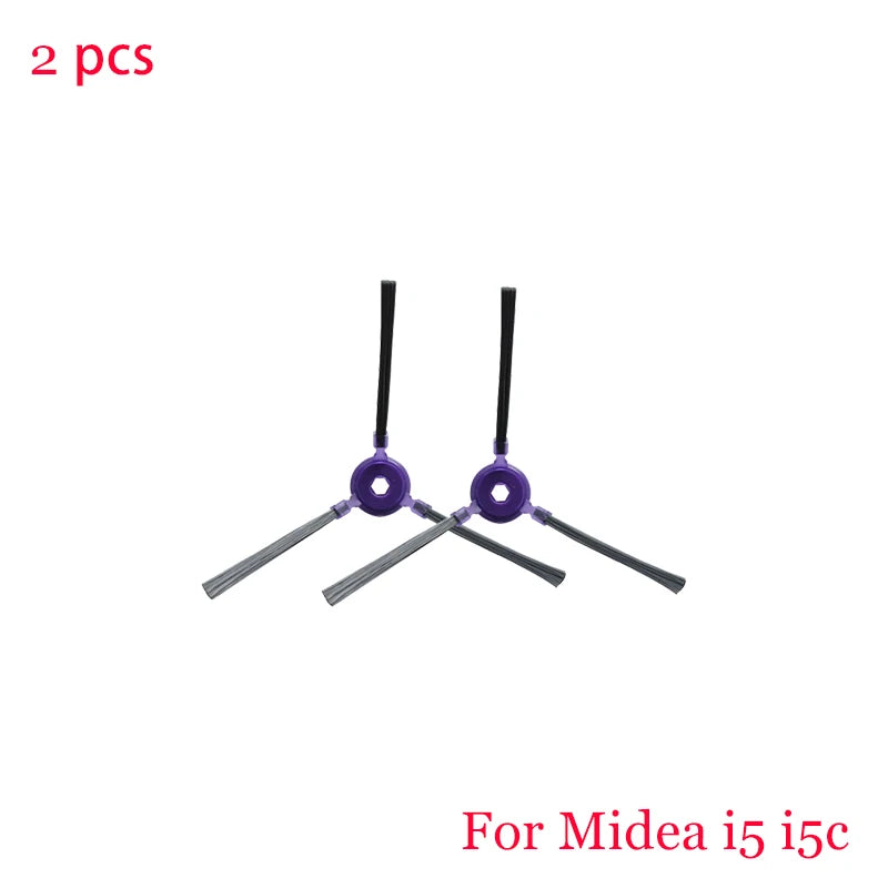 For Midea i5 i5c VCR07 VCR08 Robot Vacuum Cleaner Spare Parts Midea I5C Roller Brush Mop Bracket Dust Box Water Tank Accessories