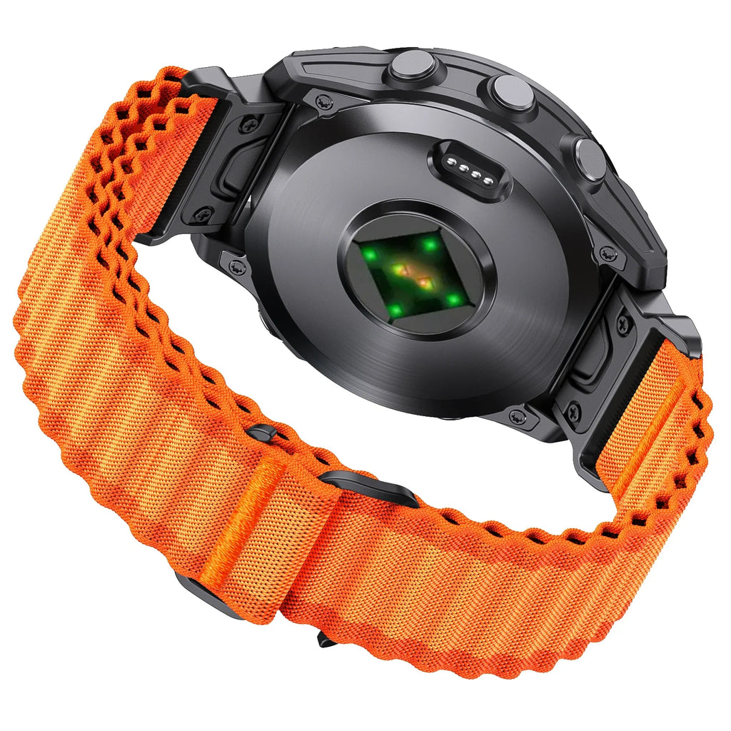 QuickFit 22mm 26mm wide Garmin Fenix8 47/51mm 7 7X Pro 6 6X 5 5X Plus QuickFit strap instinctive 2 replacement bracelet