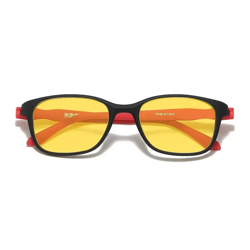 Anti Blue Light Night Vision Glasses for Men Night Driving TR90 Sports Sunglasses Outdoor UV400 Eyewear Unisex Computers Goggles