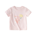 Dave Bella 2025 New Summer Girl's Boy’s Baby T-Shirt Children Top Cotton Short Sleeve Undershirt Casual Outdoor Sport DB2241110
