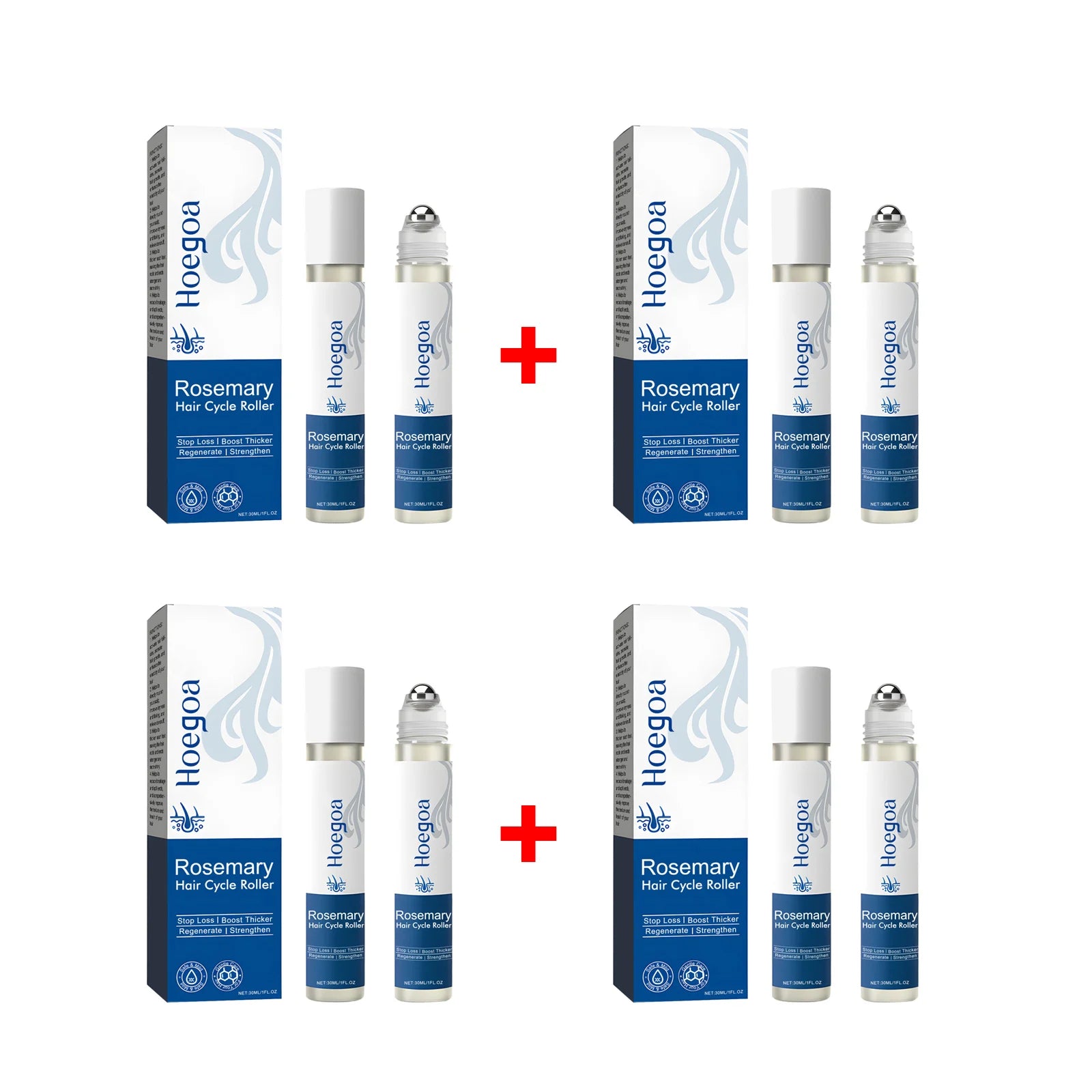Rosemary Hair Serum Relax Scalp Stimulate Follicles Promote Hair Growth Roller Frizzy Split Ends Damaged Hair Repair Essence Oil