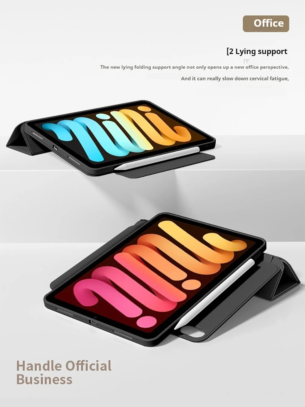 2026 Magnetic Case For iPad Air 11 13 inch 2025 M5 M2 Tablet for iPad Pro 11 13 inch Case Mini A17 7/6 Air 4 5 10.9" Smart Cover