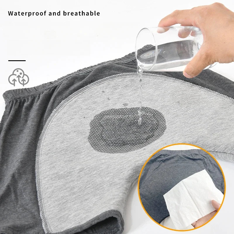 Urinary Incontinence Elderly Underwear Leak proof Urinary Paralysis Patient Water Absorbent Diaper Waterproof Washable Underwear