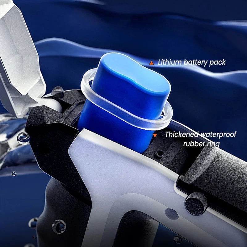 Summer Electric Water Gun for Adults & Kids High Pressure Garden Automatic Pulse Splashing Toy Viral IPX7 Water Blaster