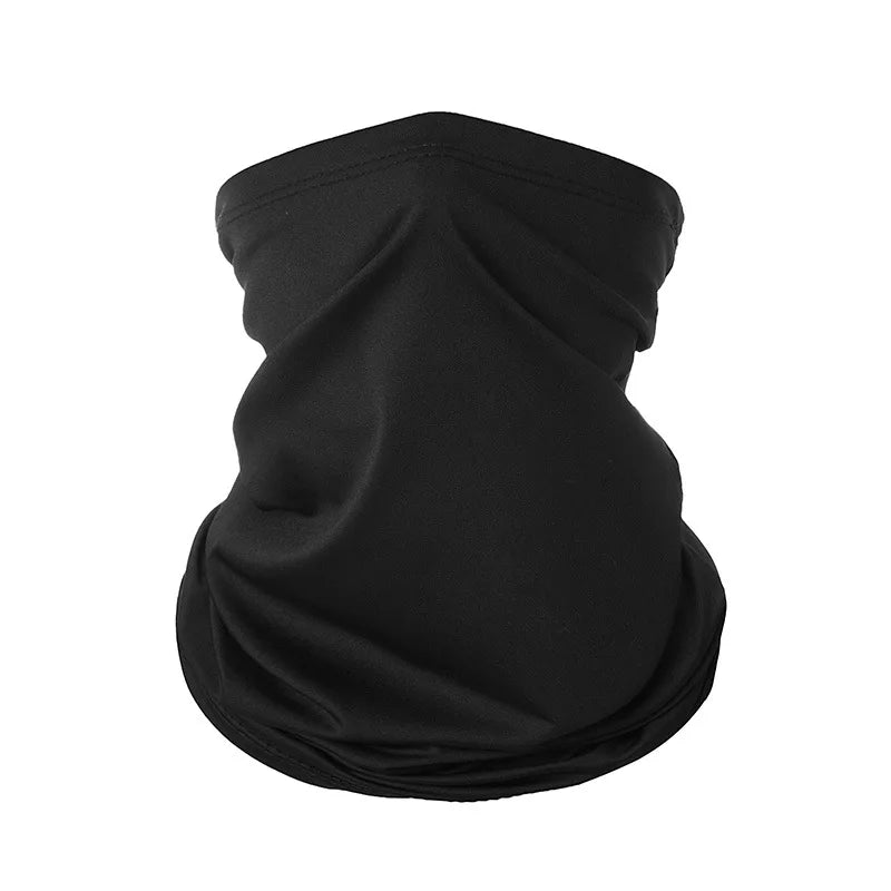 Camouflage Magic Headscarf, Neck Protector, Outdoor Cycling Scarf, Summer Breathable Sunscreen Mask, Military Fan Face Mask