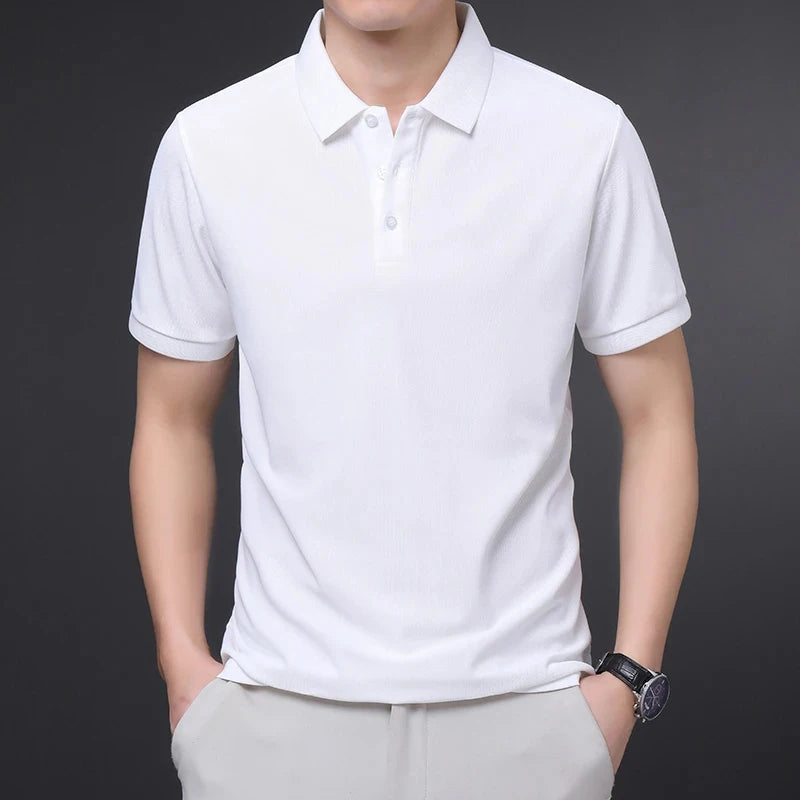 4XL High Quality Breathable Men Women Polo Shirts Casual Solid Color Short Sleeve Soft T-Shirt Oversize Gift Couple T-Shirt Tees