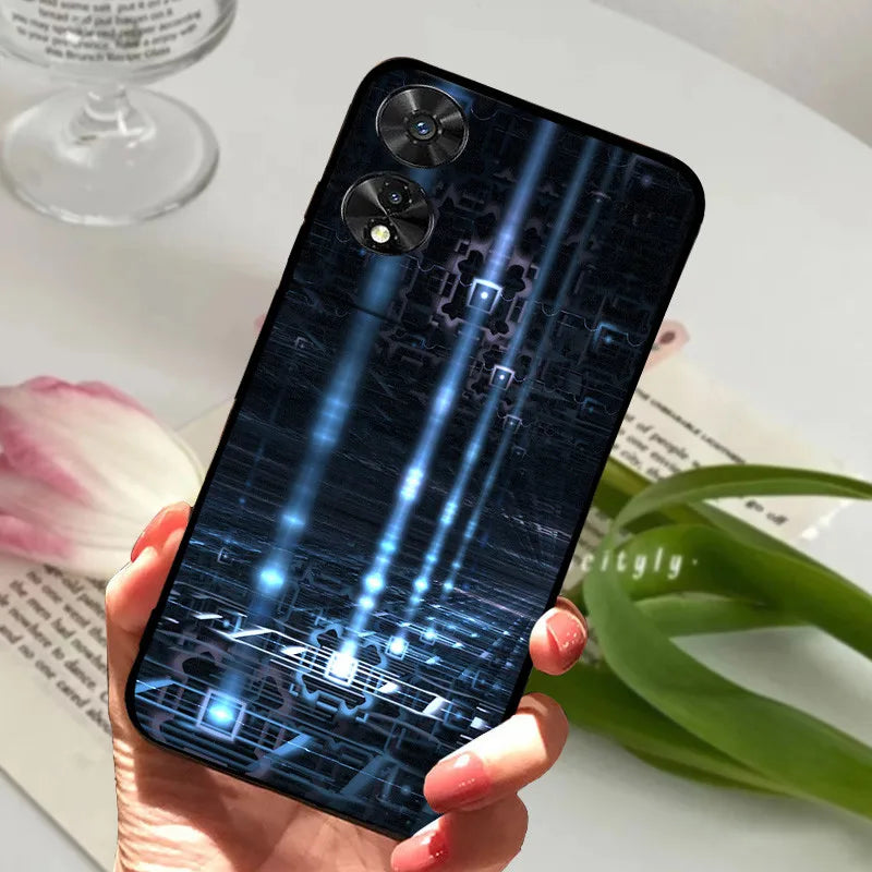 For TCL 505 Case TCL 50 SE / 50 5G Silicone Shockproof Soft Phone Cover for TCL 505 Case Funda Cute TPU Coque Protective Shell