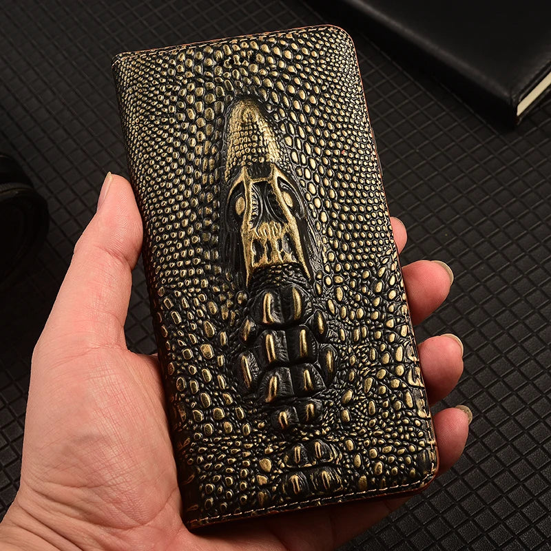 Case For Realmi Realme GT Neo 2 3T 5 6 6T SE Pro 5G GT6T GT6 256/512 Retro Smartphone Magnetic Wallet Genuine Leather Cover