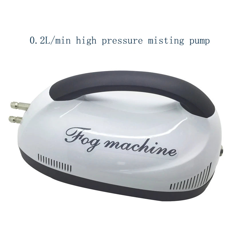 High Pressure Fog Machine Misting Pump Spray Kit with 10M Tubes + 1/4'' Quick Connection + High Pressure Mist Nozzle for Cooling