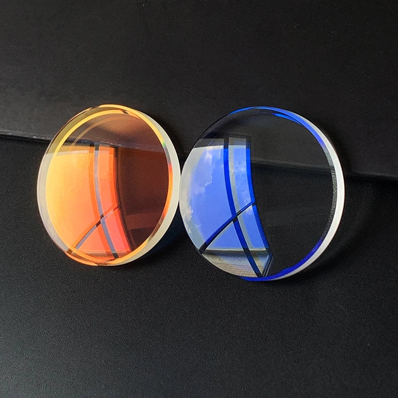 MOD Double Dome Sapphire Watch Crystal For SKX007 SKX009 Blue AR Coating  Mod Part  Watch Accessories