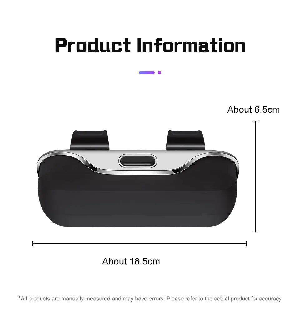 Portable Press Switch Car Glasses Box For Changan CS85 Oshan X7 CS35 PLUS UNIT UNIK CS55 CS95 Eyeglasse Case Sunglasses Holder