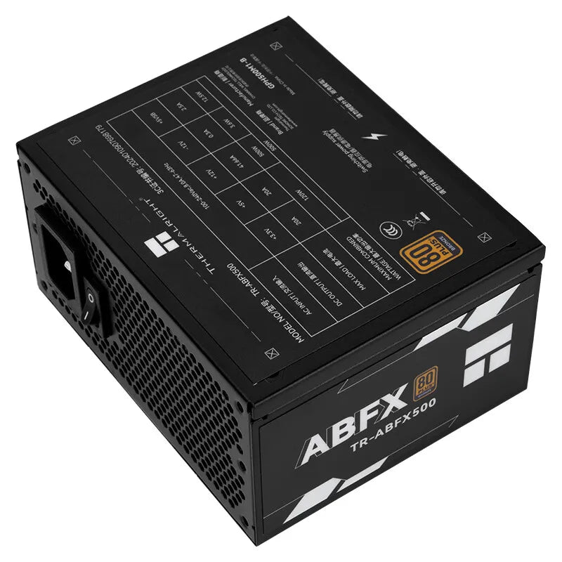 Thermalright TR-ABFX500 Black SFX Bronze Medal Straight Out Mini Small Size Power Supply ITX Small Case Installation Small PSU