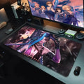 New Arrivals arcane J_Jinx Mouse Pad XXL Gaming Setup Accessories Desk Protecter Non-Slip Rubber lock Edge Desktop Extended Mat