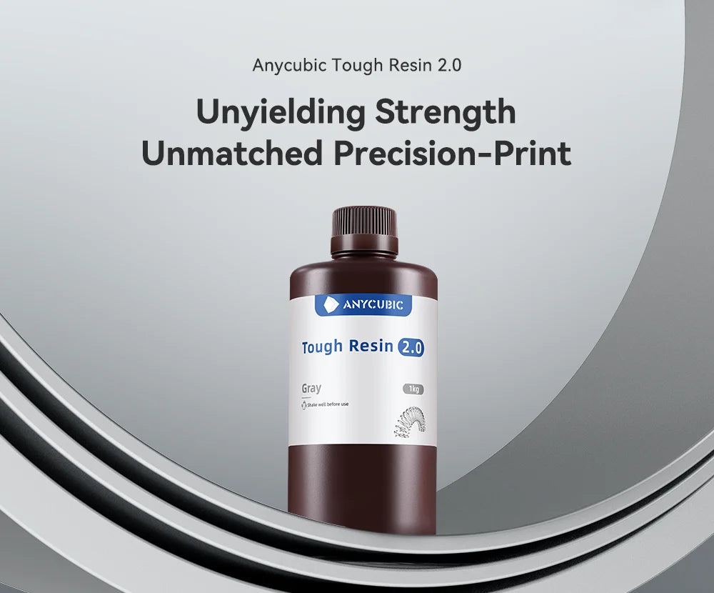 Anycubic Flexible Tough Resin 2.0 10KG LCD 3D Printing Material High Toughness 3D Printer UV Resin For Photon Mono X Photon S