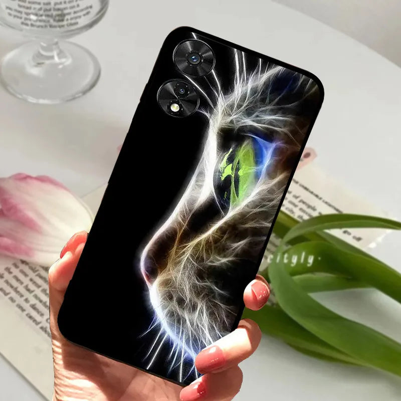 For TCL 505 Case TCL 50 SE / 50 5G Silicone Shockproof Soft Phone Cover for TCL 505 Case Funda Cute TPU Coque Protective Shell