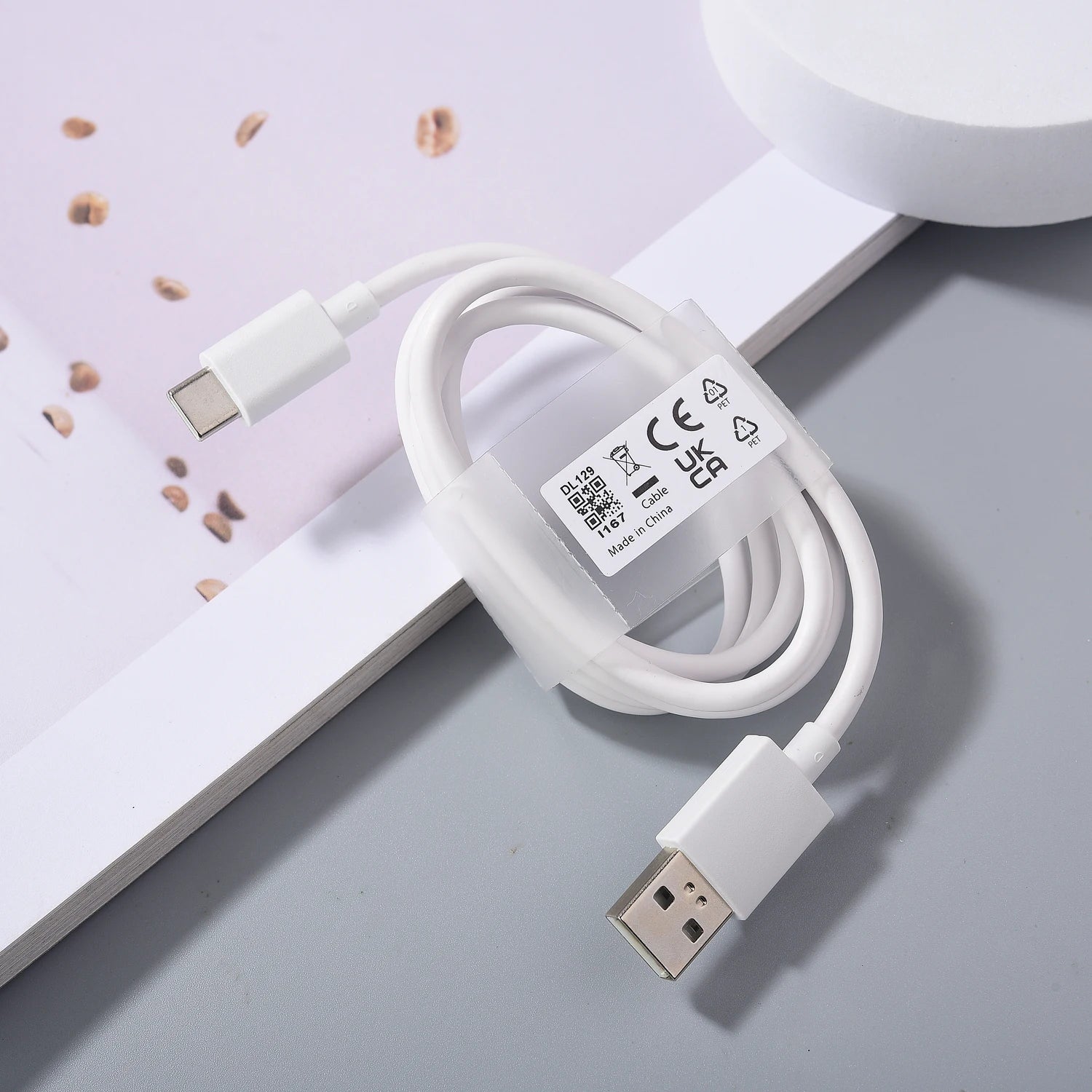 OPPO 80W 67W 65W 33W SuperVOOC 6.5A USB C Cbale Fast Charging Line Cord 100CM For OPPO Reno 12 11 10 9 Pro Find X2 X3 X5 X6 Pro