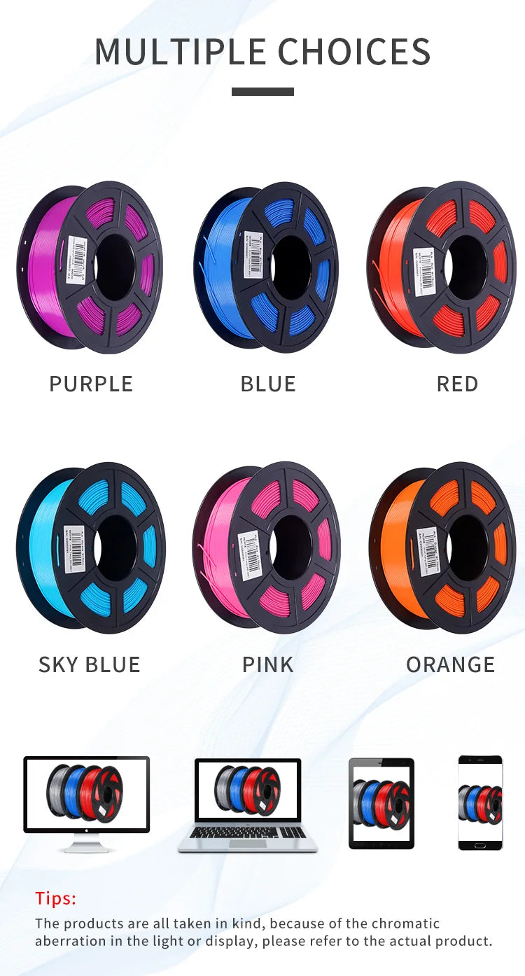 10KG/22LBS Mix Colors PLA TPU PETG filament 1kg 1 75mm For 3D Printer Material for 3D Printing filamento pla 3D Printer Filament