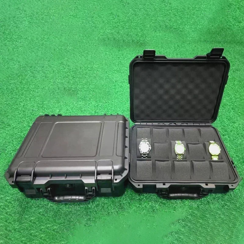 15 Slot Plastic Watch Case Portable Waterproof Watch Case Is Used To Store Watches Tool Box Watch Storage Box Hard Case