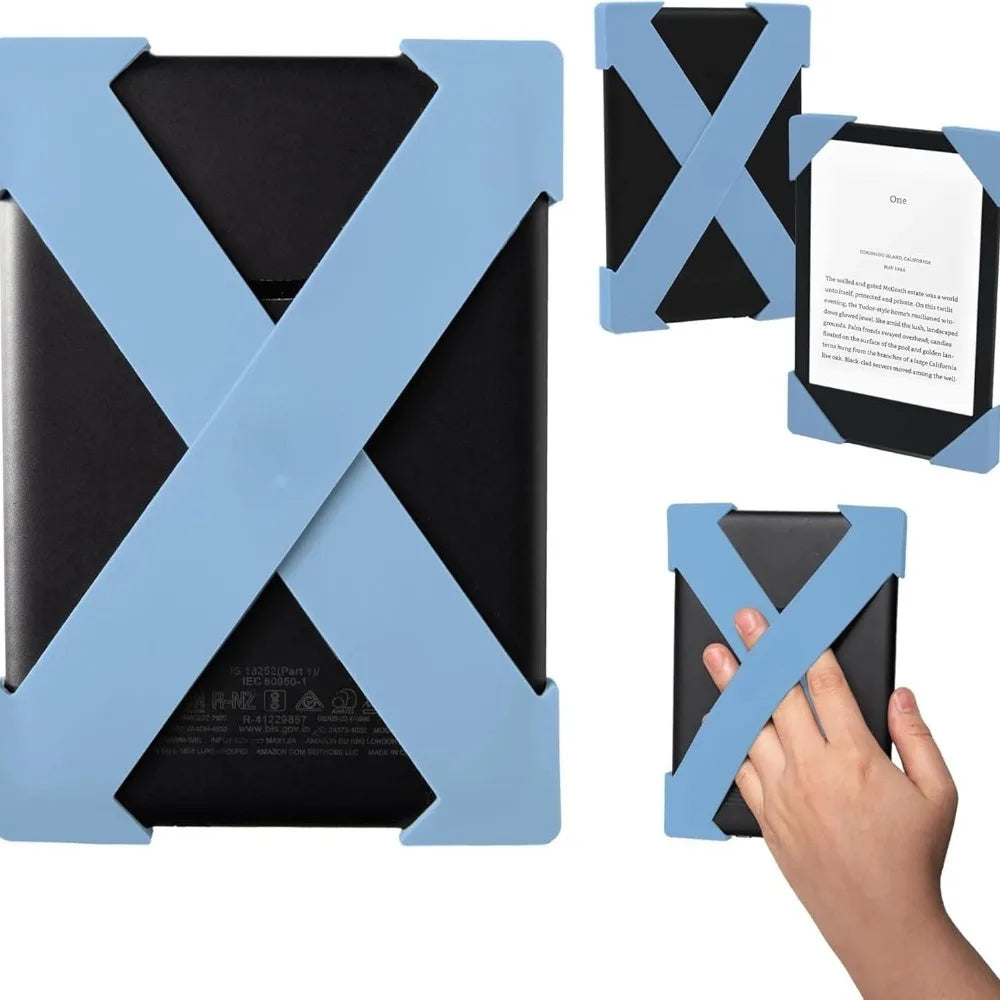 PU Leather 6-7" eReader Secure Hand Strap High Elastic Handle Holder for Kindle Paperwhite/Kobo/Voyaga/Pocketbook/Tolino