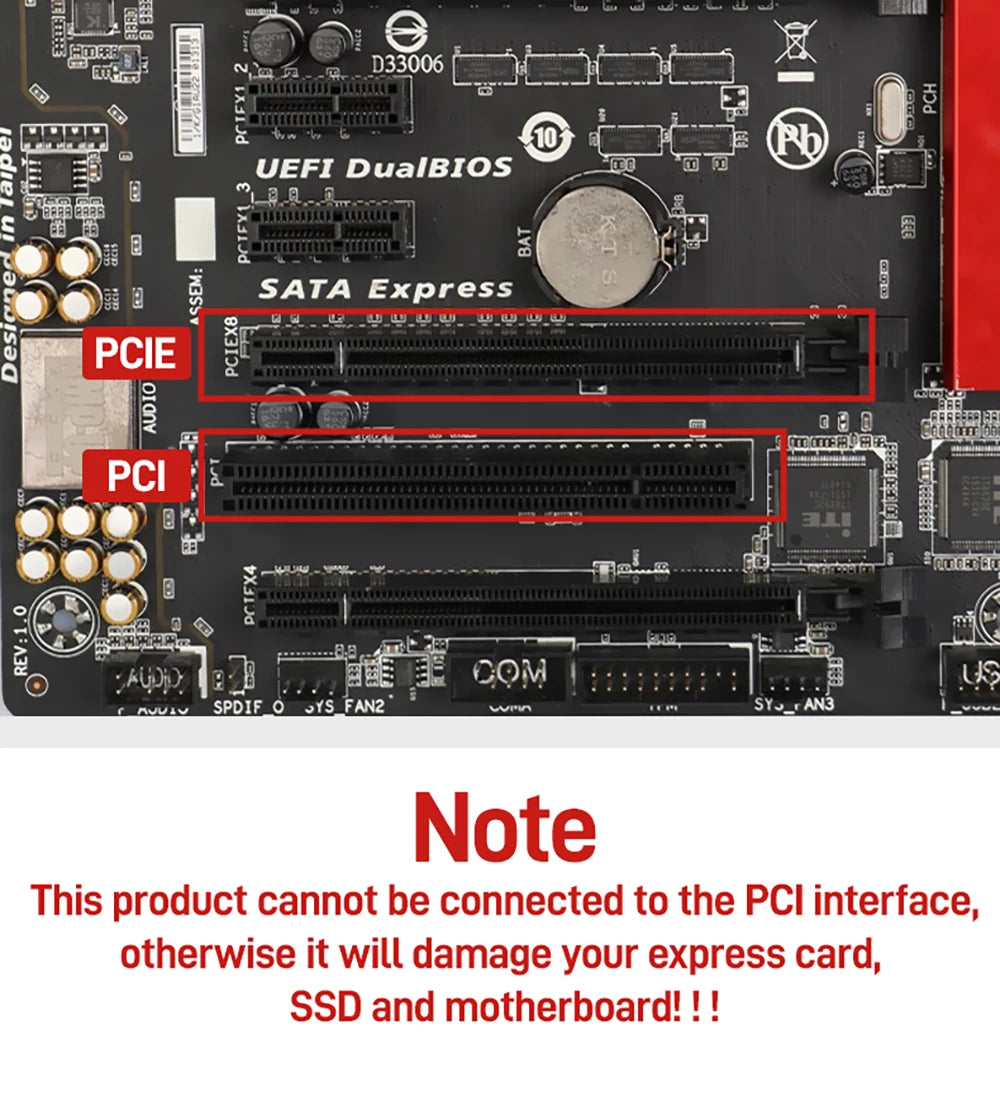 JEYI PCIe to NVMe Adapter With Aluminum SSD Heatsink Cooler, 64Gbps M.2 ssd PCIe 4.0 X4 X8 X16 Expansion Card for Desktop