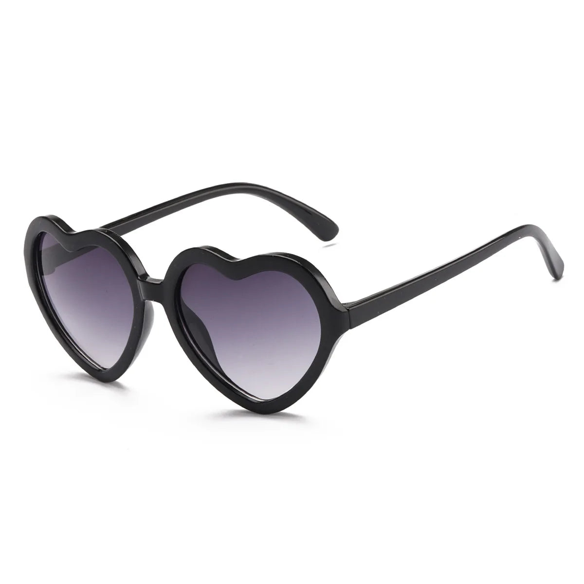 Stylish Kids Heart Sunglasses Large Frame Cute Eyewear For Boys Girls Baby Toddler 0-12 Years UV400 Protection Outdoor Shades