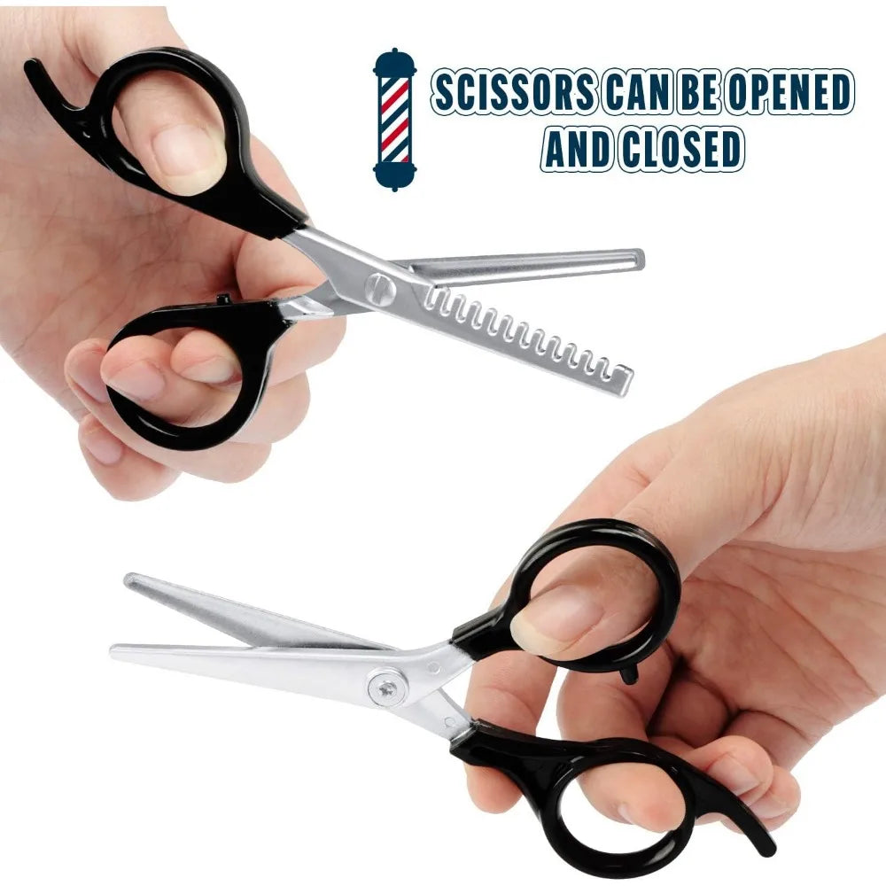 Girls Beauty Salon Set, Pretend Play Stylist Hair Cutting Kit Hairdresser Toys with Hair Dryer Scissors Barber Apron and Styling