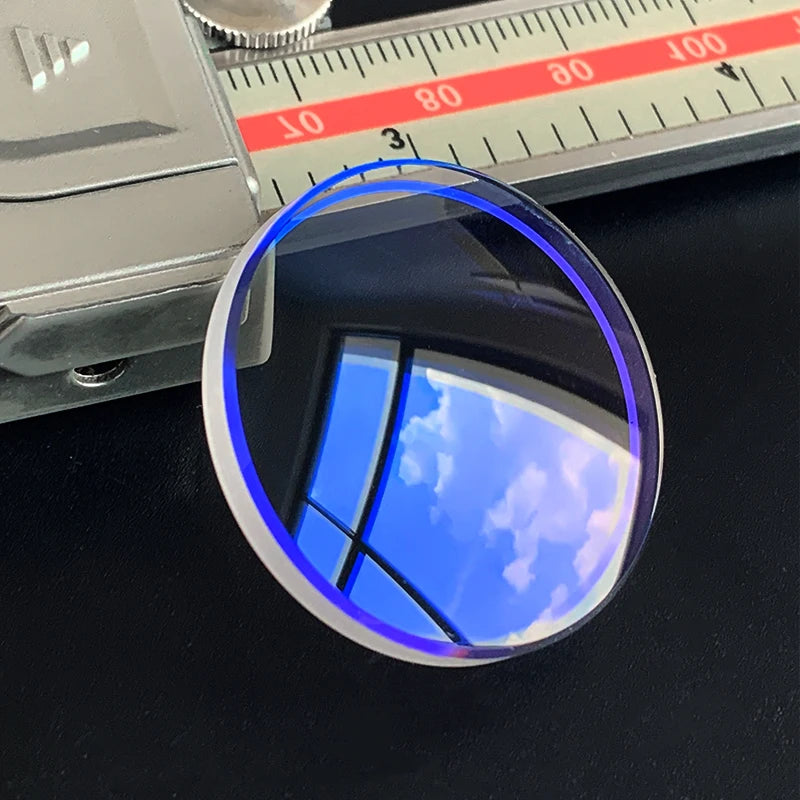 MOD Double Dome Sapphire Watch Crystal For SKX007 SKX009 Blue AR Coating  Mod Part  Watch Accessories